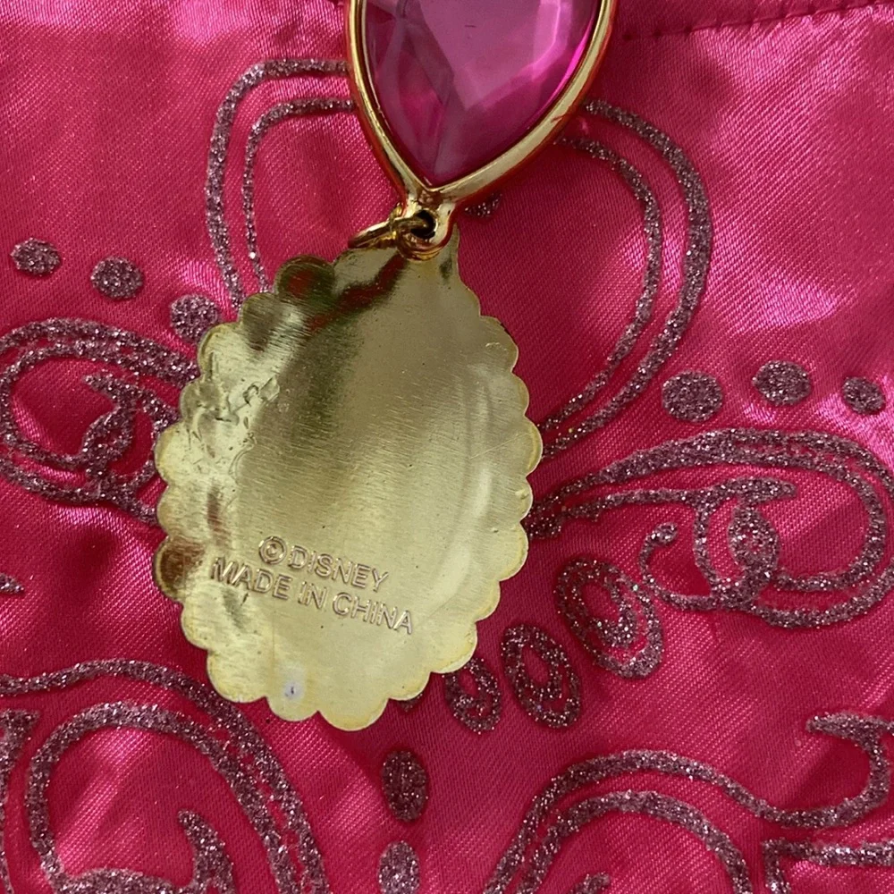 Disney Princess Aurora Sleeping Beauty Costume Dress Up Gown Pink Size Small 5/6